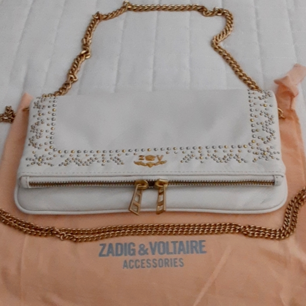 Zadig & Voltaire Rock clutch bag